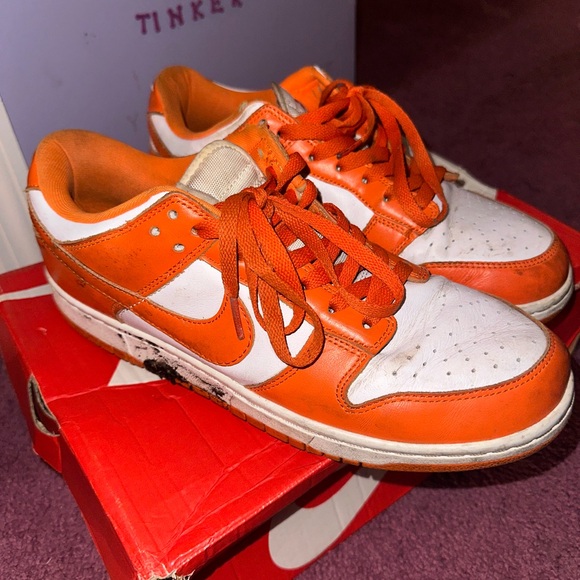 Size 9.5 - Nike Dunk Low Retro SP Syracuse 2020 - Picture 4 of 8